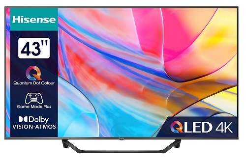 Televize Hisense 43A7KQ Televizor Hisense EFY43A7KQ, černá