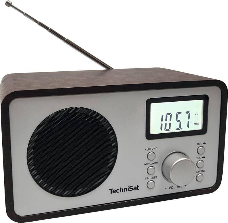 Radiopřijímač TechniSat CLASSIC 200 hnědý