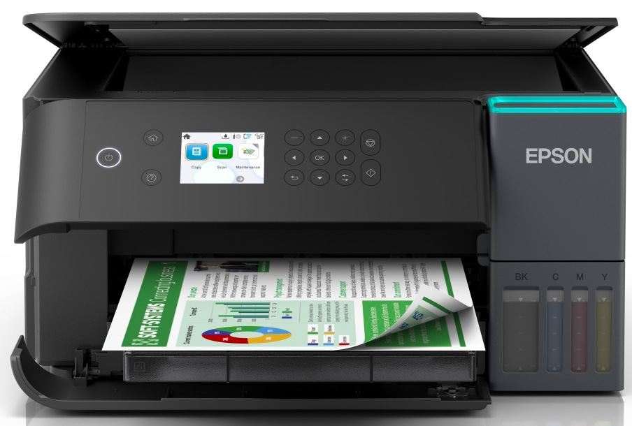 Tiskárna multifunkční Epson EcoTank L6360 A4, 18str./min., 9str./min., 4800 × 1200, automatický duplex, - černý