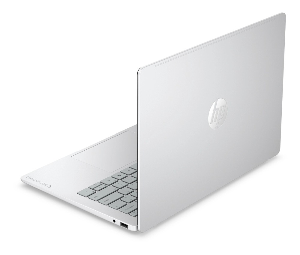 Notebook HP OmniBook 5 AI 14-hh0001ncx + Game Pass předplatné na 2 měsíce stříbrný HP OmniBook 5 AI pohání procesor Intel Core Ultra