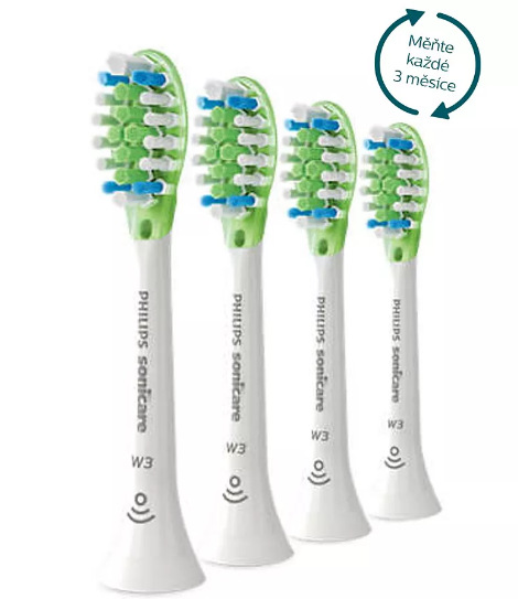 Náhradní hlavice Philips Sonicare Premium White HX9064/17 bílá Philips HX9064/17