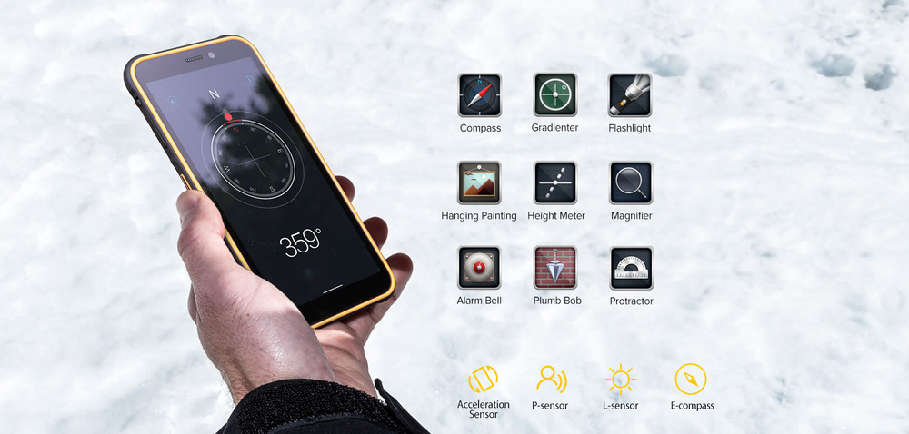 Mobilní telefon UleFone Armor X8i černý Mobilní telefon UleFone Armor X8i černý
