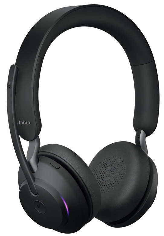 Headset Jabra Evolve2 65, USB-A, MS teams, Stereo černý