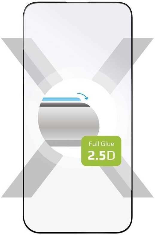 Tvrzené sklo FIXED Full-Cover na Apple iPhone 14 Pro Max černé