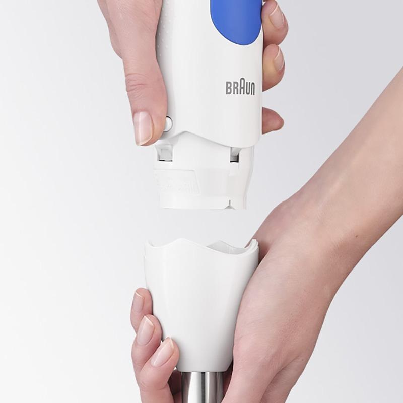 Ponorný mixér Braun Multiquick 3 MQ3000 WH Smoothie + bílý/modrý