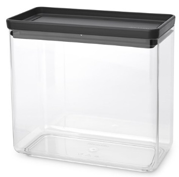 Dóza na potraviny Brabantia Tasty+ 3,5 l, dark grey
