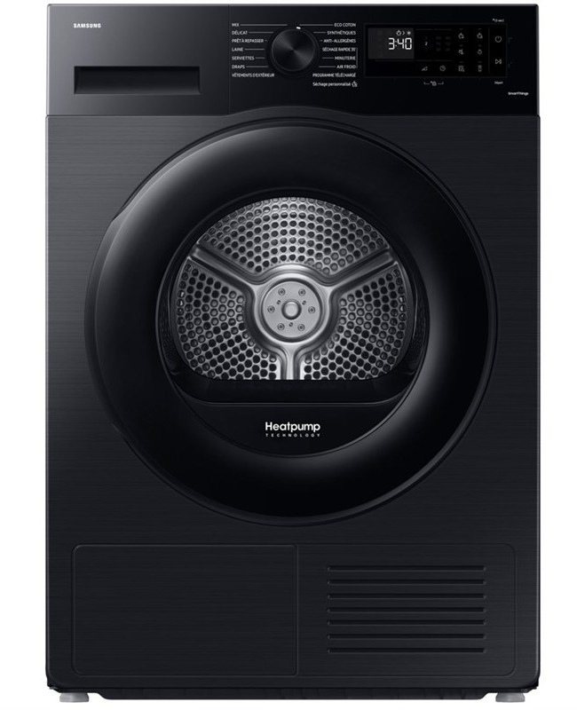 sušička Samsung DV90DG52A0ABLE, černá barva