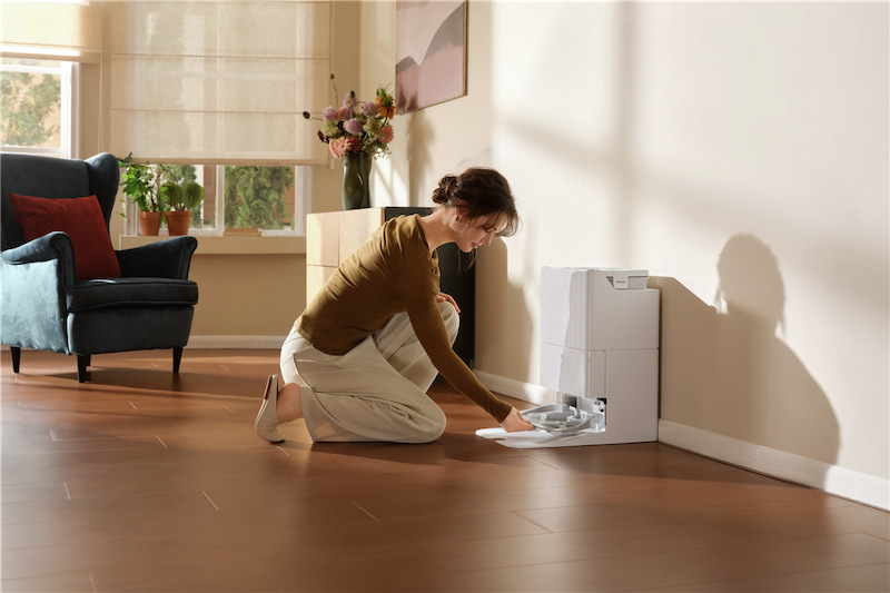 Robotický vysavač Roborock Qrevo S Pro White bílý Vysavač disponuje kartáčem proti namotávání vlasů