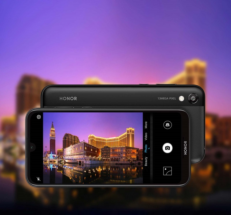 Mobilní telefon HONOR 8S Dual SIM modrý 8S fotoaparát