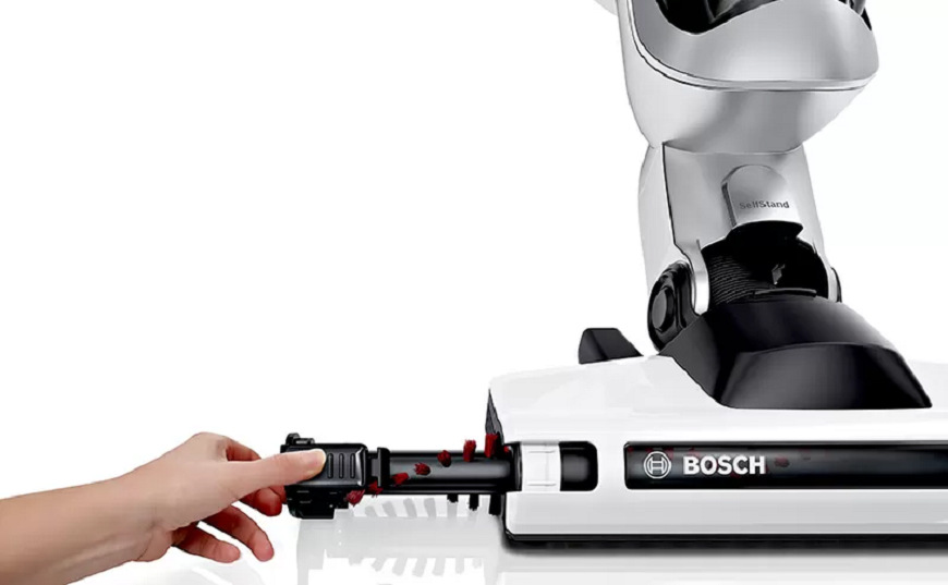 Tyčový vysavač Bosch BCH86PET2 Athlet ProAnimal 28Vmax, Serie 6 červený