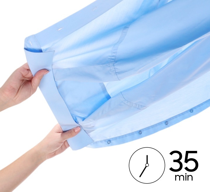 Program Quick Dry 35' - ruce držící košili