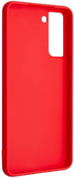 Kryt na mobil FIXED Story na Samsung Galaxy S21 5G červený