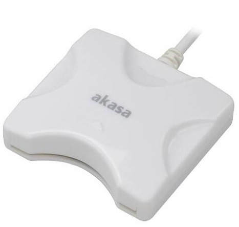 Čtečka eObčanek AKASA AK-CR-03WHV2 USB 2.0