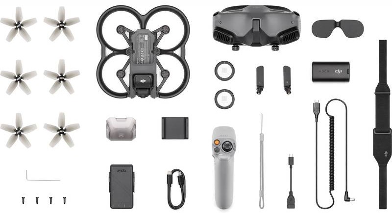 Dron DJI Avata Pro-View Combo (Goggles 2 + RC Motion 2) šedý Dron DJI Avata Pro-View Combo (Goggles 2 + RC Motion 2) šedý