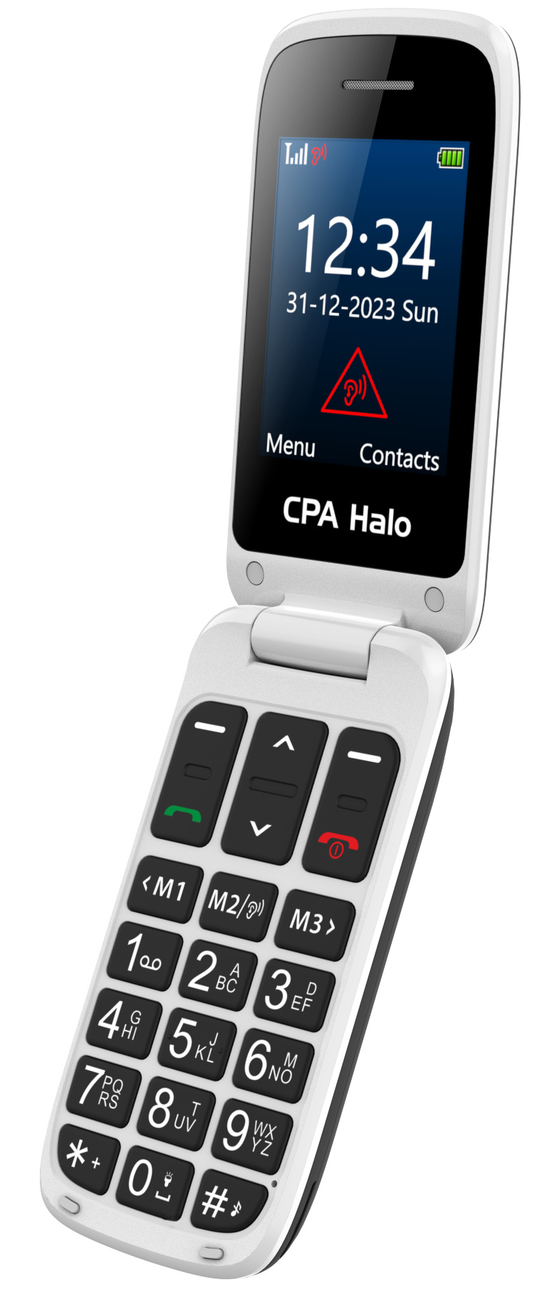 Mobilní telefon CPA Halo 25 Senior černý