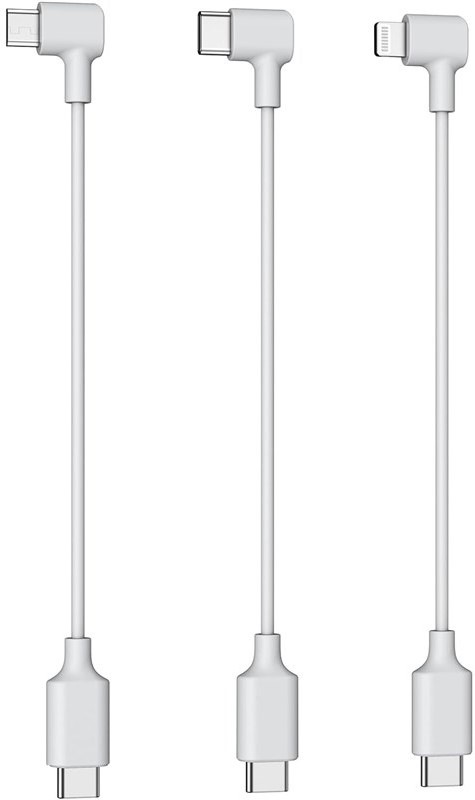 Kabel Potensic micro USB, USB-C, Lightning, 3ks