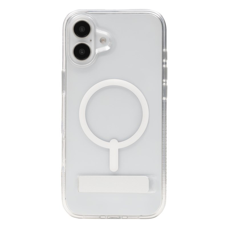 Kryt na mobil ZAGG Crystal Palace Snap KickStand na Apple iPhone 16 Plus průhledný