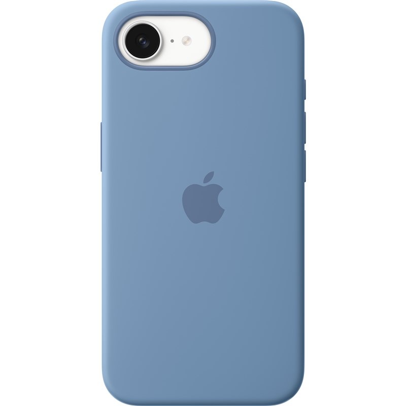Kryt na mobil Apple iPhone 16e Silicone Case – ledově modrý