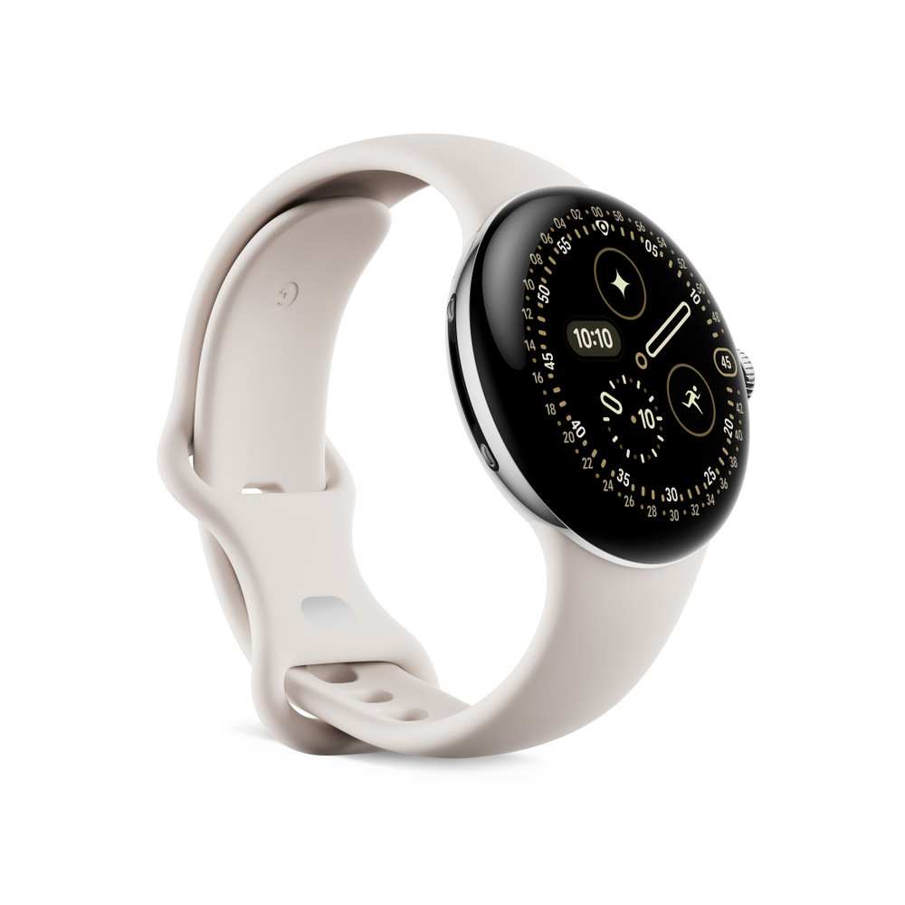 Chytré hodinky Google Pixel Watch 4 41 mm - Porcelain / Silver stříbrné Chytré hodinky Google Pixel Watch 4 41 mm - Porcelain / Silver stříbrné