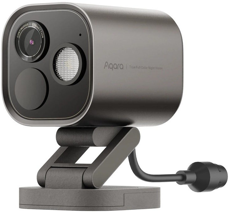 Bezpečnostní kamera Aqara Camera Hub G5 Pro PoE s nočním viděním.