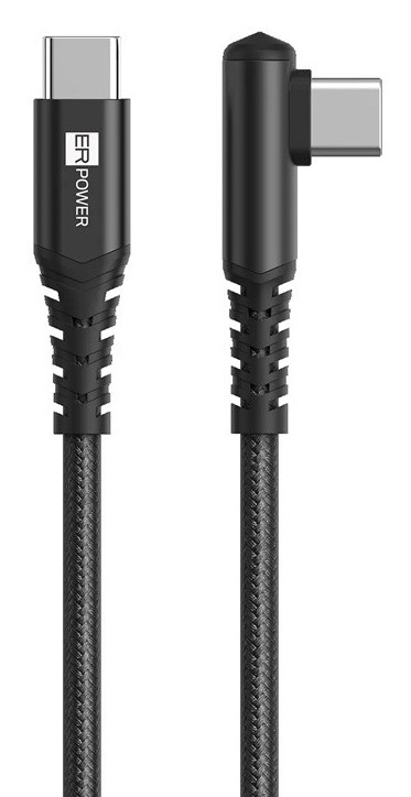 Napájecí kabel ER Power s délkou 1,5 metru, černá barva