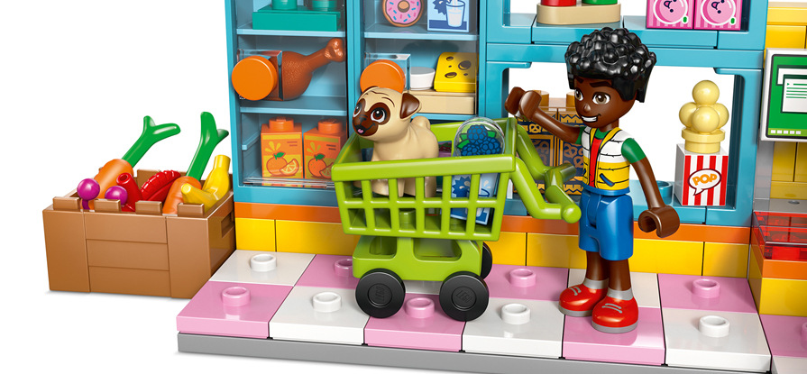 Stavebnice pro děti od 5 let nabízí kreativní stavění, hraní s LEGO Friends a interaktivní návod v aplikaci.