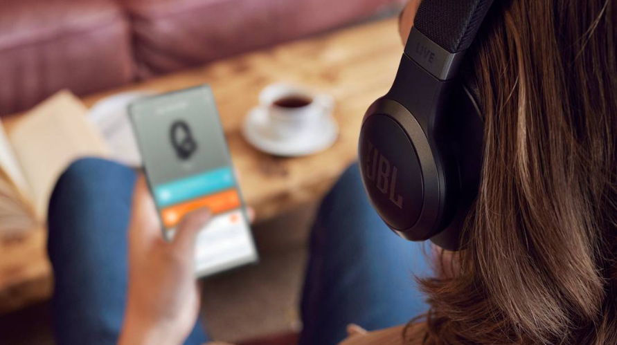 Sluchátka JBL Live 770NC - modrá
