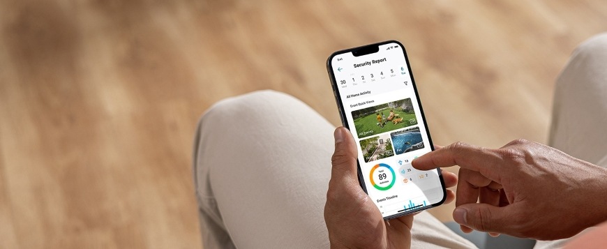 Anker Eufy S330 4K (3 ks + HomeBase 3), bílá