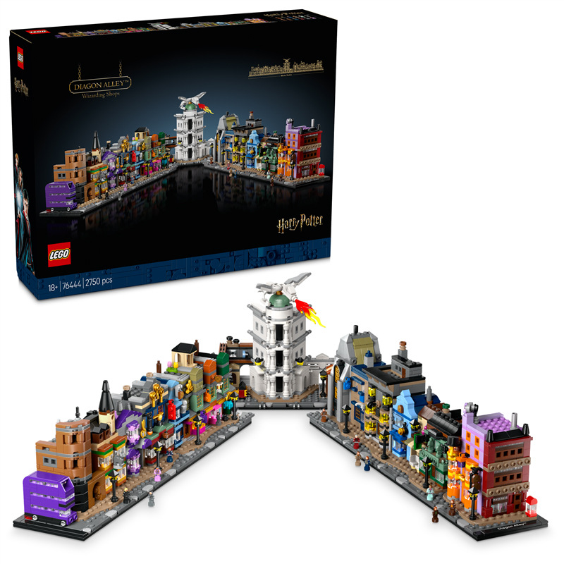 Stavebnice LEGO® Harry Potter™ 76444 Kouzelnické obchody v Příčné ulici