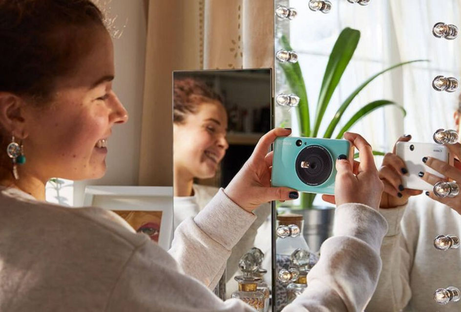 Instantní fotoaparát Canon Zoemini C růžový