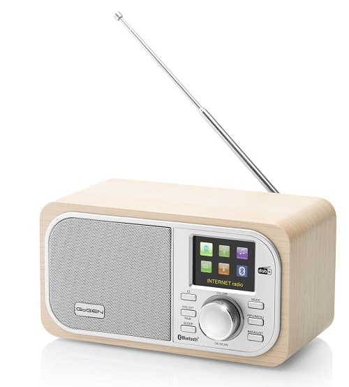 Internetové rádio GoGEN IR 237 BTDAB, funkce
