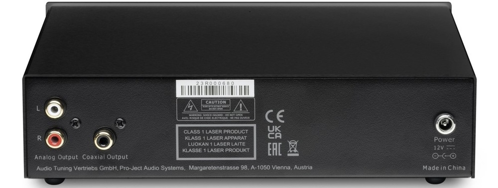 CD přehrávač Pro-Ject CD Box E černý CD přehrávač Pro-ject CD Box E přináší nadstandardní zvukovou kvalitu pro nerušený poslech