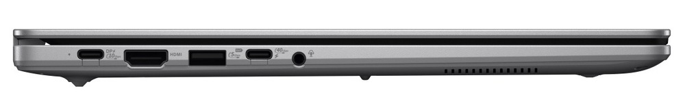 Notebook Asus ExpertBook P3 G2 šedý Profil zavřeného notebooku Asus ExpertBook P3