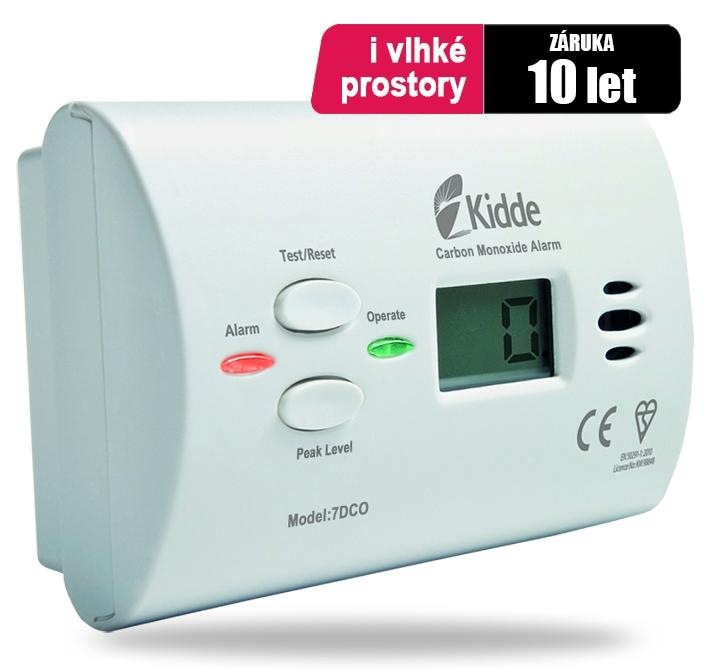 Detektor oxidu uhelnatého Kidde K7DCO