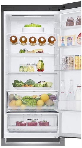 Chladnička s mrazničkou LG GBB62PZFGN stříbrná fresh_converter
