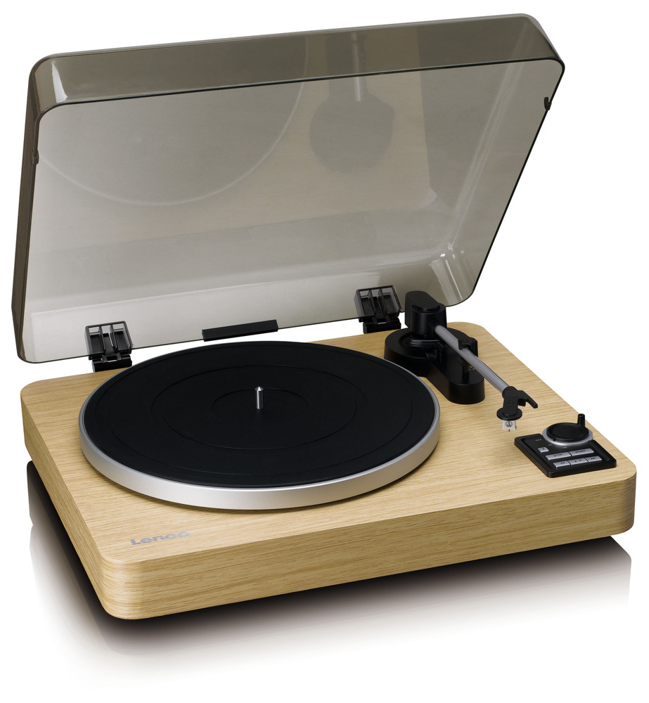 Gramofon Lenco LBTA-166SI hnědý Lenco LBTA-166SI nabízí plně automatický provoz