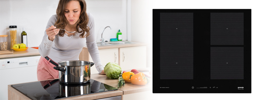 Indukční varná deska Gorenje Advanced IS 655 SC černá