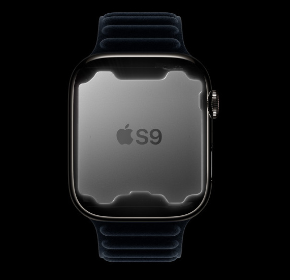 Chytré hodinky Apple Watch Series 9 GPS 45mm pouzdro z růžového hliníku - světle růžový sportovní řemínek - M/L Chytré hodinky Apple Watch Series 9 GPS 45mm pouzdro z růžového hliníku - světle růžový sportovní řemínek - M/L