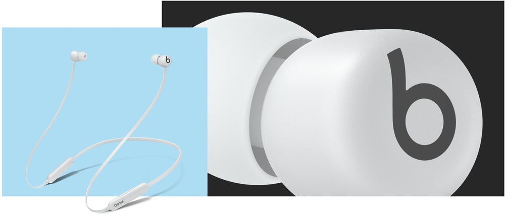 Sluchátka Beats Flex - All-Day Wireless Earphones šedá