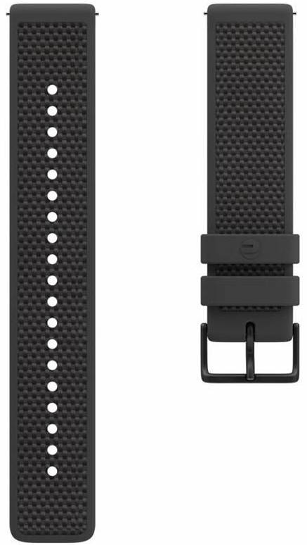 Řemínek Polar 20mm nylon/silikon vel. M šedý