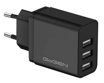 Nabíječka do sítě GoGEN ACH 301, černá