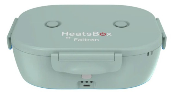 Přední pohled na Ohřívací obědový box Faitron HeatsBox GO Light