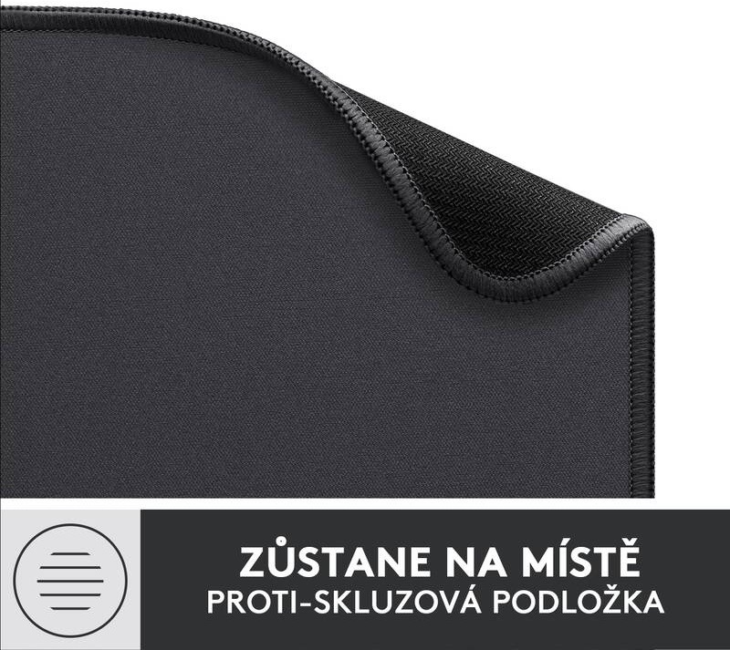 Myš Logitech Signature M650 + podložka Mouse Pad Studio grafitová Myš Logitech Signature M650 + podložka Mouse Pad Studio grafitová
