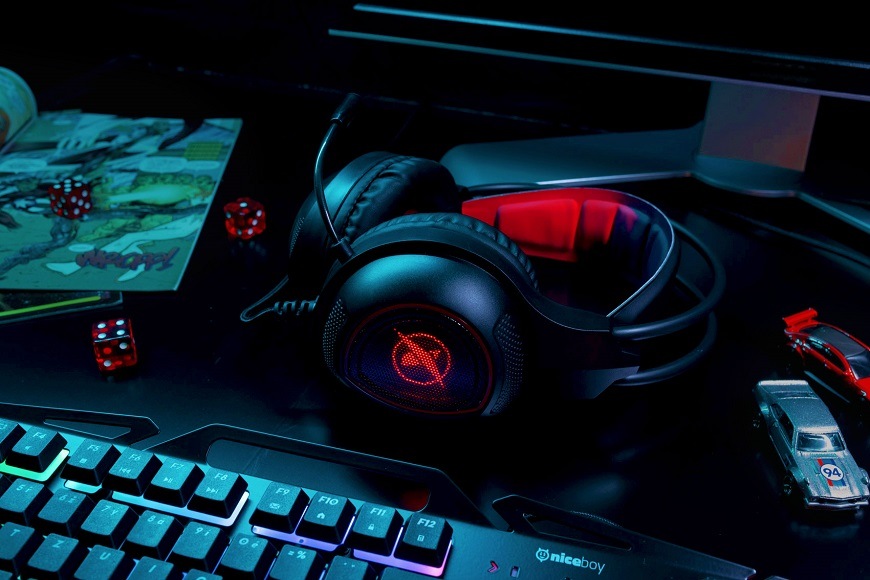 Headset Niceboy ORYX X200 černý