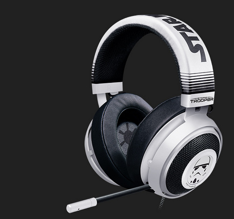 Headset Razer Kraken - Stormtrooper Ed. černý/bílý Headset Razer Kraken - Stormtrooper Ed. černý/bílý