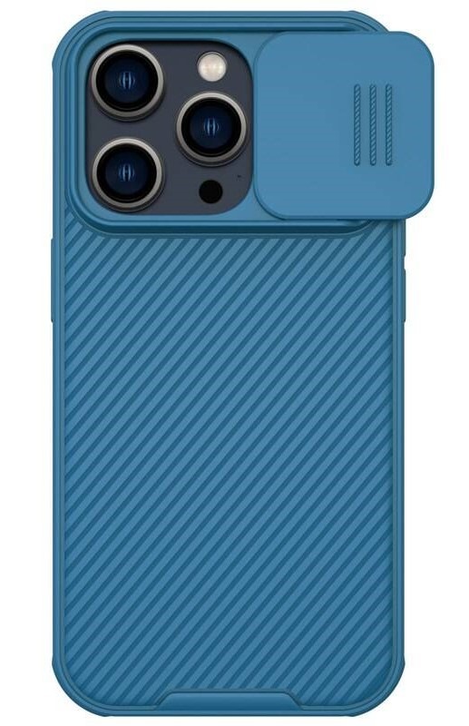Kryt na mobil Nillkin CamShield PRO Magnetic na Apple iPhone 14 Pro modrý