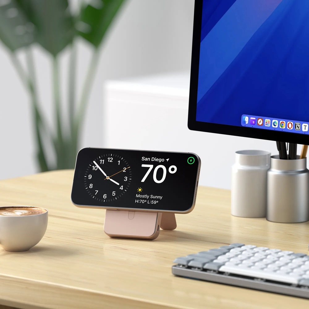 Powerbanka Satechi Qi2 10000 mAh růžová Powerbanka Satechi umožňuje 15W bezdrátové dobíjení