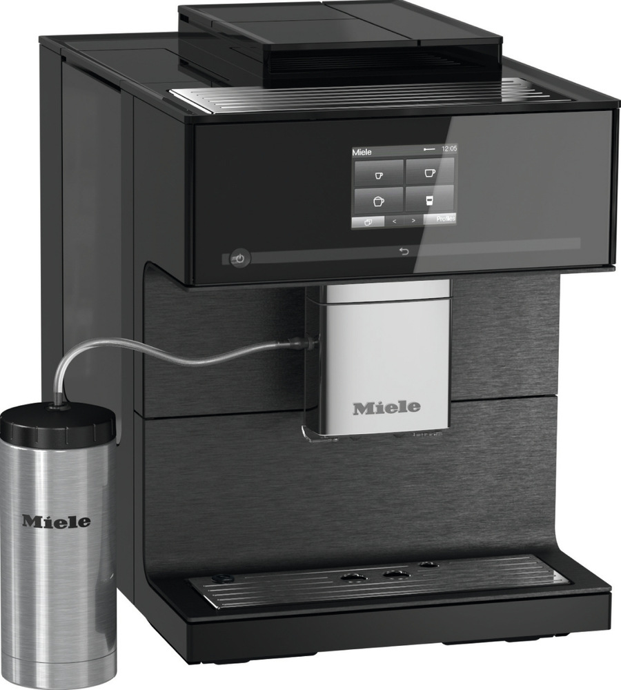 Automatický kávovar Miele CM 7750 obsidián černý