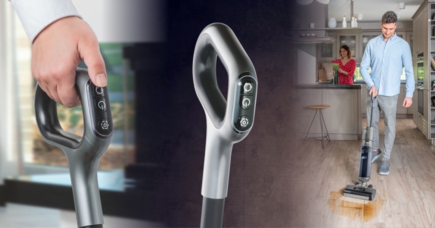Čistič na tvrdé podlahy Thomas FloorCleaner Cordless šedý Čistič na tvrdé podlahy Thomas FloorCleaner Cordless šedý