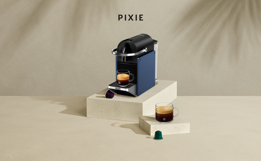 Kapslový kávovar De'Longhi Nespresso Pixie EN127.BL modrý Kapslový kávovar De'Longhi Nespresso Pixie EN127.BL modrý